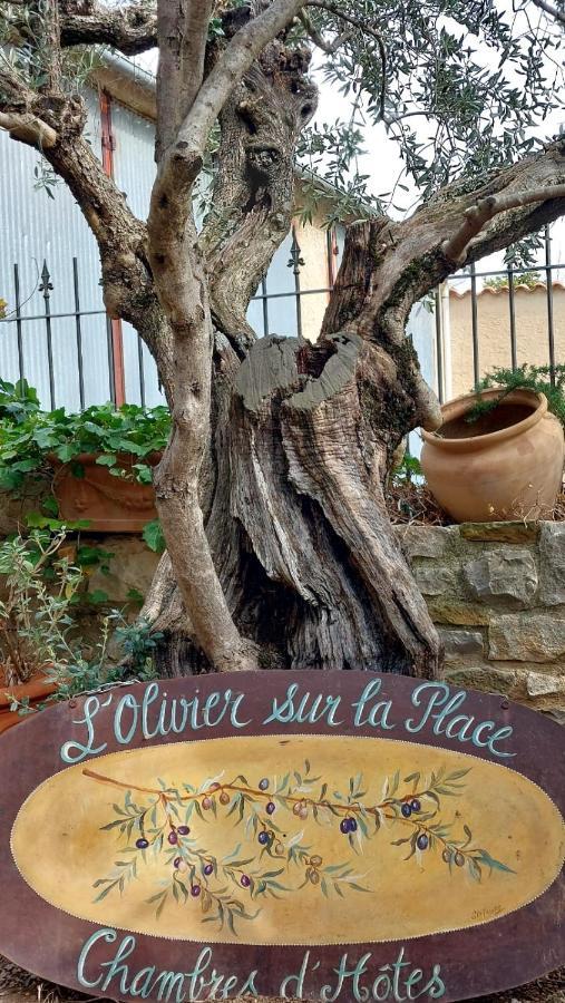 L'Olivier Sur La Place La Rochegiron Dış mekan fotoğraf